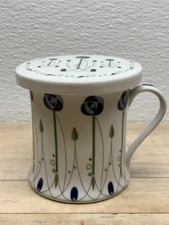 The Leonardo Collection Rosses Fine China Mug  14oz With Lid