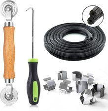 Screen Repair Kit, 4 in 1 Screen Roller Tools with Bearing Removal Hook Cli