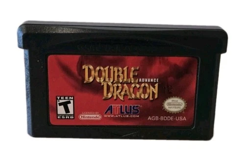 Double Dragon Advance Nintendo Game Boy Advance Authentic Excellent Condition