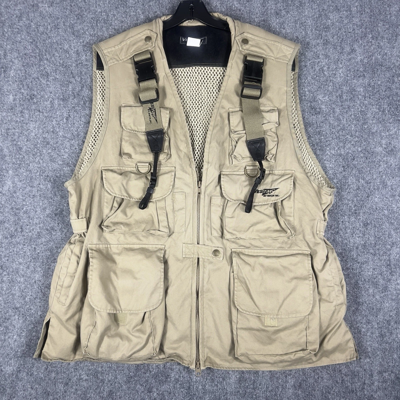 Vintage Vestrap By Nikon XL Fishing Vest Photography Utility Outdoor Cargo Vest
Opens in a new windo