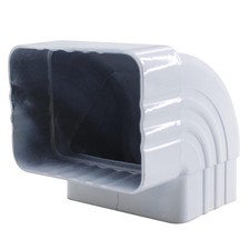 90 Gutter Elbow Roofing Gutter downspout Extension Aluminum Downspout Elbow 3x4
