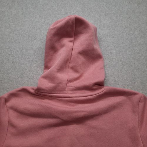 PUMA Essentials Hoodie Women's Medium, Pink Active Wear Jumping Cat Logo - Picture 14 of 17