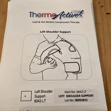 Thermo Active Hot or Cold & Compression Left Shoulder Support 6042-LT