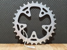 30t Campagnolo 5 Arm / 74 BCD / 9 Speed Silver Chainring