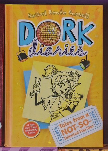 Dork Diaries Lot Of 5 By Rachel Renee Russell Hardcover Books Volumes 1,3, 7-9 - Picture 3 of 15