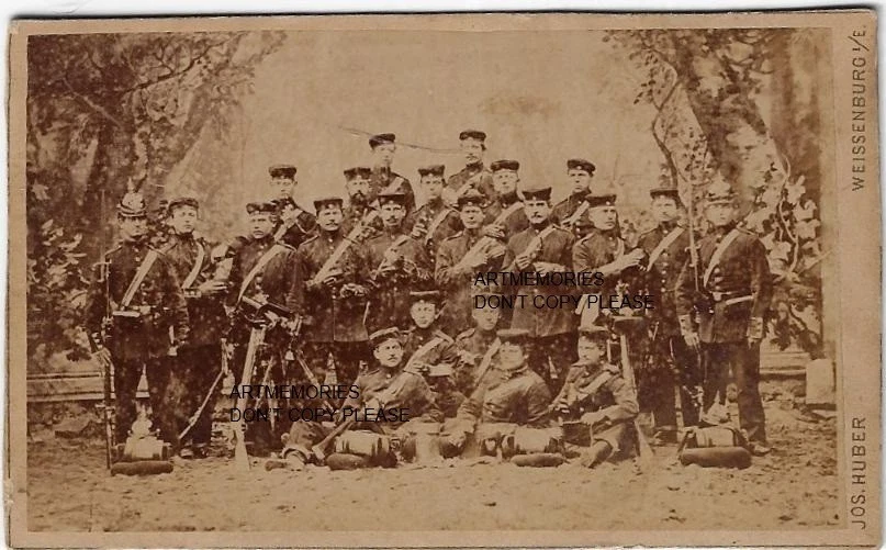 Militaires 3 cdv c1870 photos groupes d'officiers généraux ? a identifier - Photo 3/4