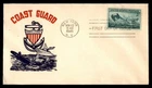 Mayfairstamps US FDC 1945 New York 3 cents Coast Guard First Day Cover aaz_33601