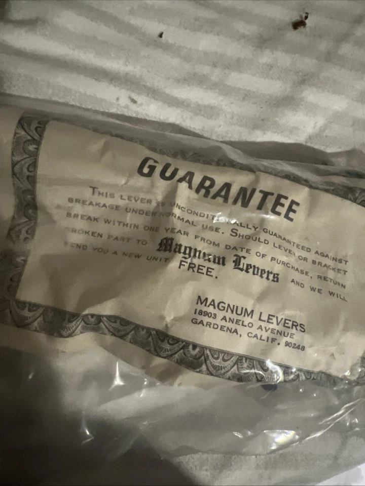 Nuevo de Lote Antiguo Magnum MX Palanca de Freno Delantera - Motocross Motocicleta Dirt Bike AHRMA Foto 4 de 4