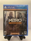 Metro Redux (Sony Playstation 4 PS4) No Inserts Tested