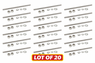 Lot of 20 Threaded Rod Hardware Kit   5/8'' Diameter x 9-3/4'' Length