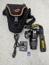 Nikon D40 DSLR Camera + AF-S DX 18-55mm Lens .Tested , Full Working . 