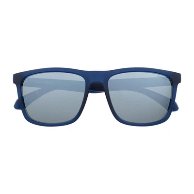 Superdry Lunettes SDS-5015-106 Rectangle Bleu Foncé Miroir Argent 58 mm - Photo 1/3