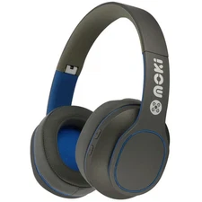 Moki Navigator Bluetooth Noise Cancellation Over-Ear Headset Kids 3y+ Blue