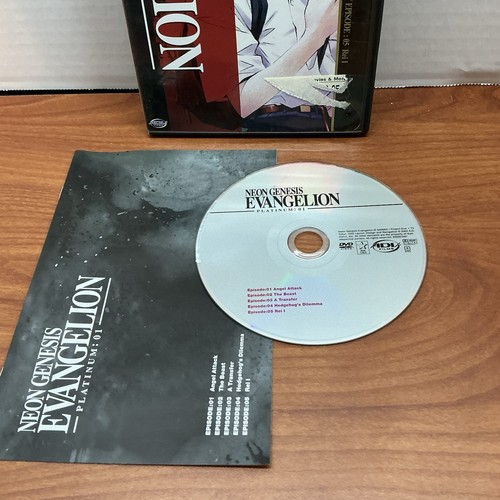Neon Genesis Evangelion - Platinum: 01 (DVD, 2004, Platinum Edition) - Foto 2 di 4