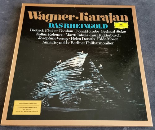WAGNER KARAJAN DIESKAU - DAS RHEINGOLD - BERLINER PHILHARMONIKER - 3 LP ...