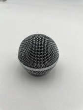 Silver Dynamic Microphone Replacement Head Cover Metal Mesh Grill Ball for Shure