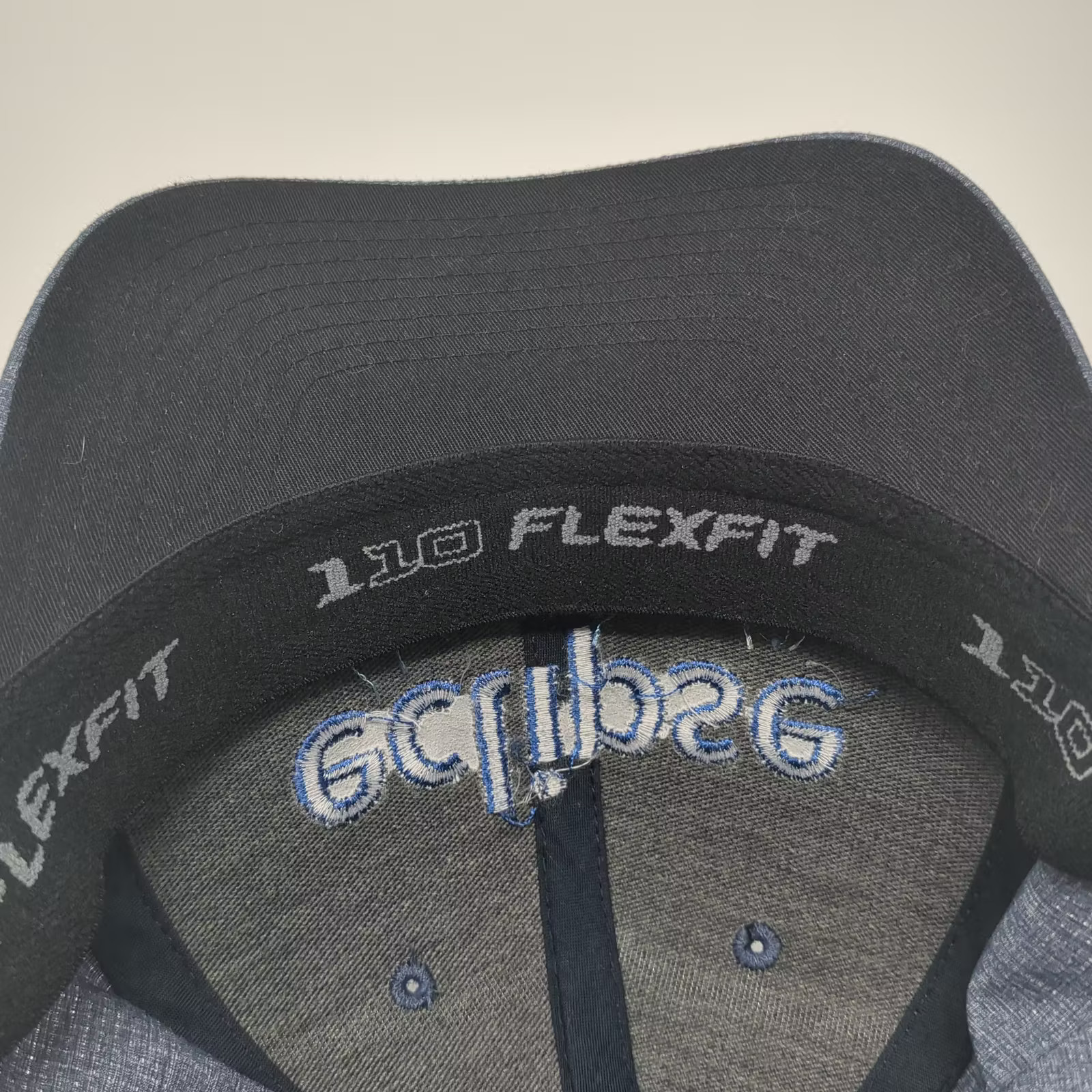 Flexfit 110 Snapback Hat Blue OS Eclipse Tool & S… - image 8