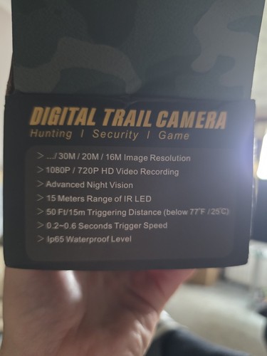 Brand New Hawkray 2K 30MP Mini Hunting Trailer Camera Waterproof - Picture 3 of 3