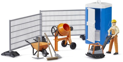 Bruder Zubehör bworld Baustelle bworld Baustellenset 62008