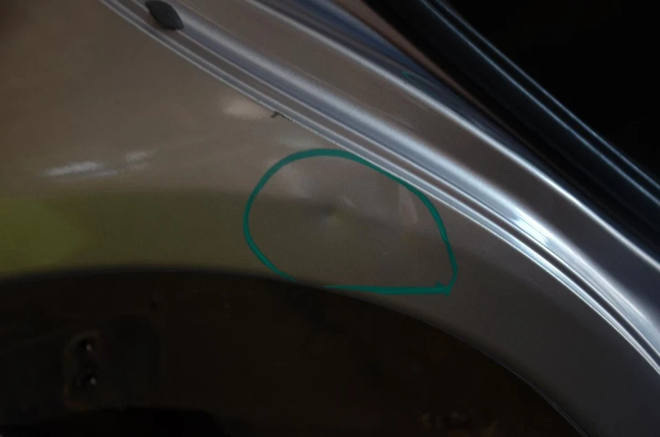 03-08 Mazda Speed6 2.3L Passenger Right Rear Quarter Panel Assembly - Image 4 of 4