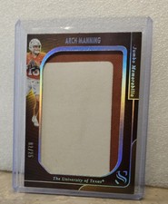2025 Panini Silhouette Arch Manning #JM-AMG Jumbo Memorabilia 02/25