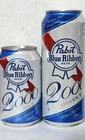 2026 China Pabst Blue Ribbon beer 2 cans set 330ml & 500ml empty for collectible
