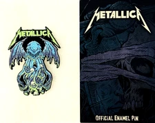 Metallica - Call of the Ktulu LMTD ED Enamel PIN #128/200 Sold Out Direct Preece