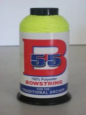 BCY B55 Bowstring Material 1/4lb Flo Yellow Dacron Traditional Crossbow Recurve