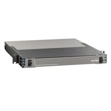 Leviton 5R1UD-S12 UHDX 1RU Rack-Mount Fiber Optic Enclosure with Sliding Trays