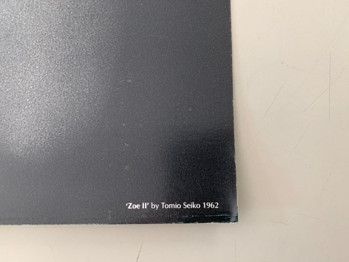 TOMIO SEIKE,'ZOE II,1962 ' RARE AUTHENTIC 1980's ART PRINT - Picture 6 of 7