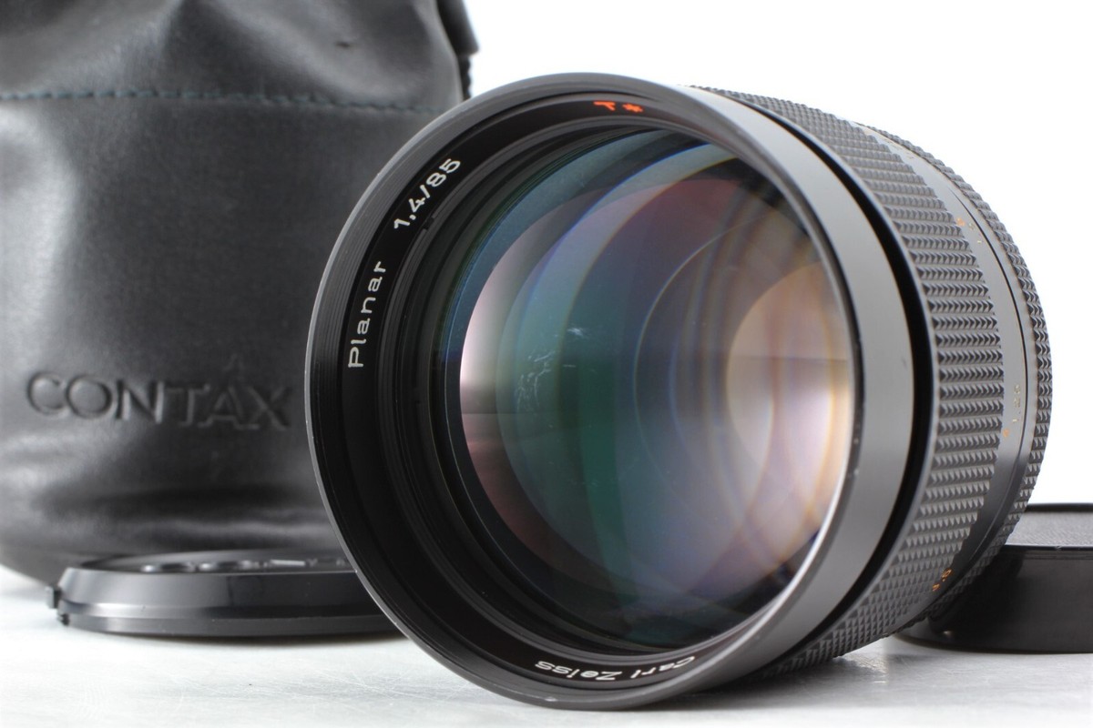 AEG [ EXC + 5] Contax Carl Zeiss Planaren T 85mm F/1.4 Mf Portrait  