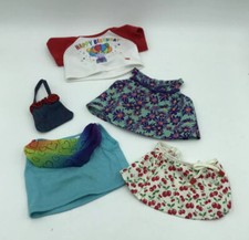 Lot Of Build A Bear Clothing Happy Birthday Shirt Floral Dress Pocketbook 37