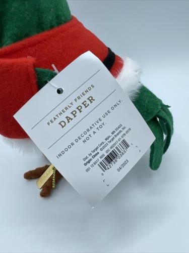 Target Wondershop Featherly Friends 2023 Weihnachten Santa Vogel Dapper Neu - Bild 4 von 10