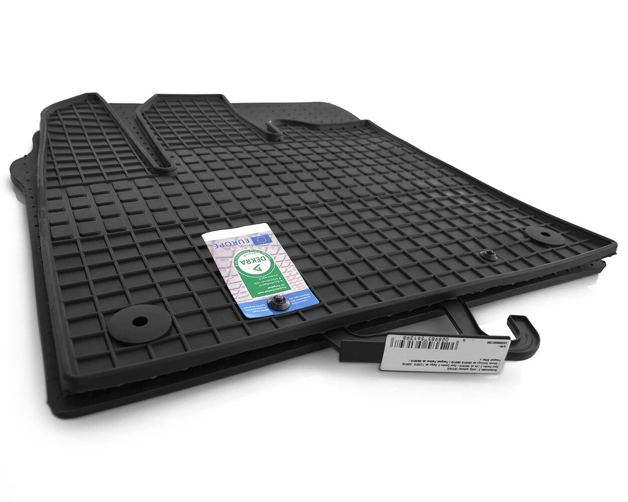 Rubber mats Peugeot partner / rifter from 2018 allweather rubber floor