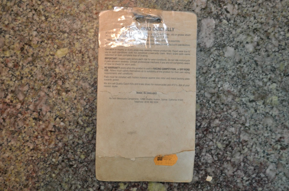 Pastillas de freno EBC FA118X Yamaha XT600 Z Tenere 1985 1986 1987 1988 envío gratuito Foto 3 de 3