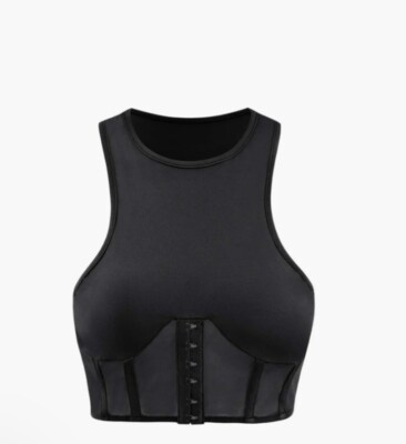 Mesh Tank Top Size XL Black Micas