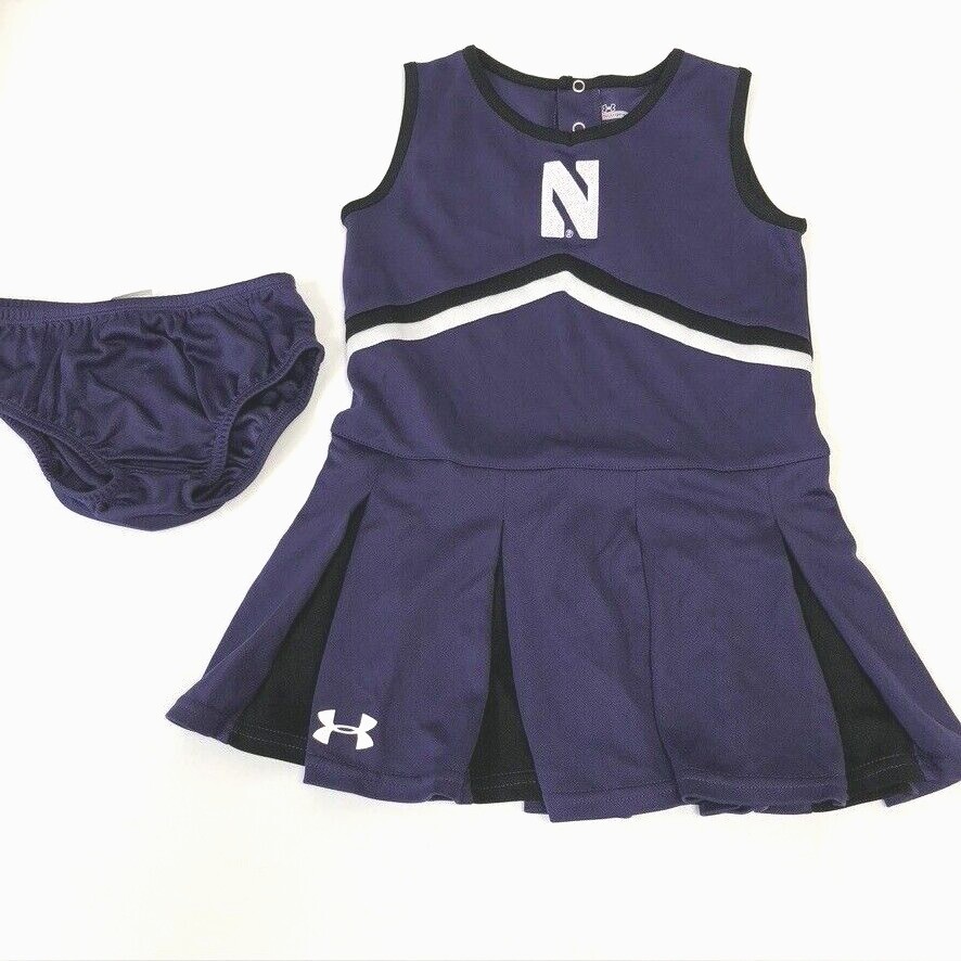 Under Armour Northwestern Cheerleading Costume Dress … Gem