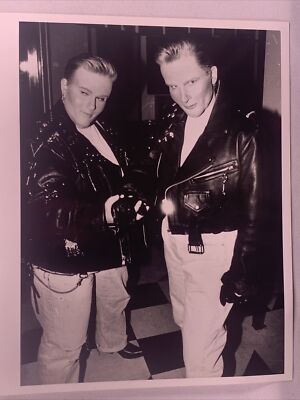 French And Saunders Photo Original Vintage Dressed As Bros 1990
