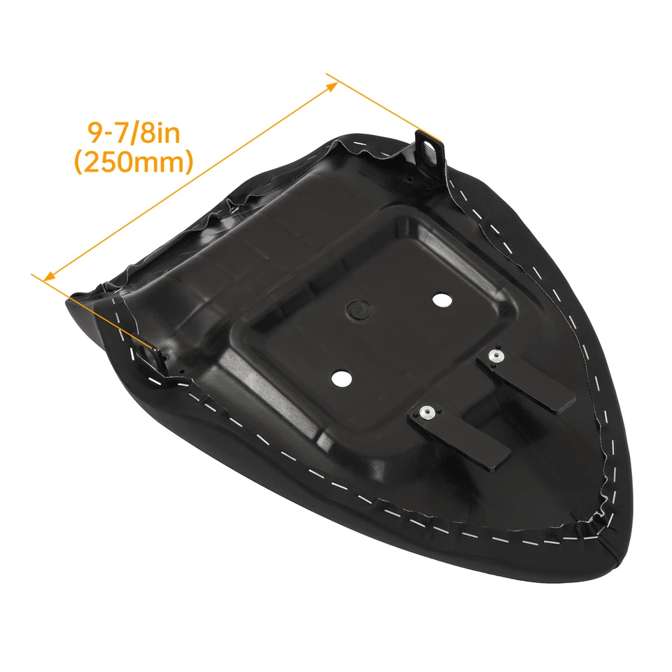 Asiento individual negro para motocicleta apto para Harley Electra Glide FX FL 1965-1984 70-84 Foto 4 de 4