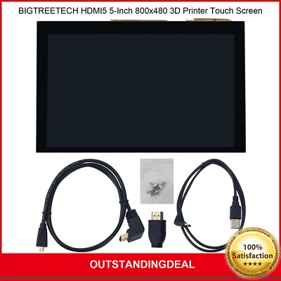 BIGTREETECH HDMI5 5'' 800x480 Touch Screen IPS 3D Printer Display DIY Accessory
