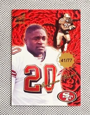 41/77 Garrison Hearst 1999 Pacific Aurora Premiere Date #127 San Francisco 49ers