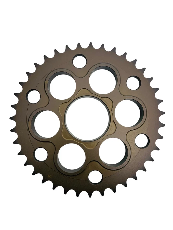 Piñón Ducati 1098 1198 S R S Racing S Tricolor EN Ergal 6 Agujeros CD 96847907B Foto 3 de 4