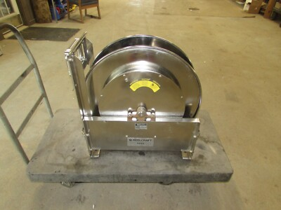 #ad REELCRAFT 9000 1quot; SS HOSE REEL 50ft 300psi SPRING RETURN NICE MAKE OFFER $999.99