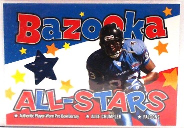 2004 Bazooka Football Insert/Parallel/Jersey Singles (Pick Your Cards)
