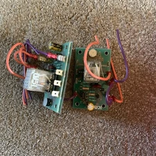 Lot Of 2 ICM Liebert MOR24A2Y480 Delay Timer Circuit Board 10 Amp 24? VAC 1/6 HP