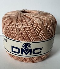 One DMC Brilliant Knitting Crochet Yarn 100 Cotton Thread 50g 218Yds- 754 New