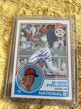Andrew Stephenson Topps, 35th anniversary auto