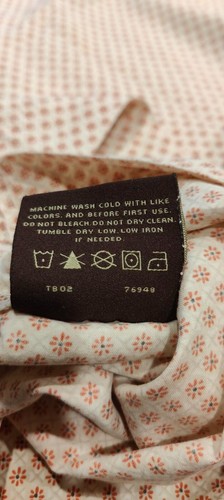 PAIR Tommy Bahama Geometric Floral 100% Cotton Standard Pillowcases - Picture 3 of 5