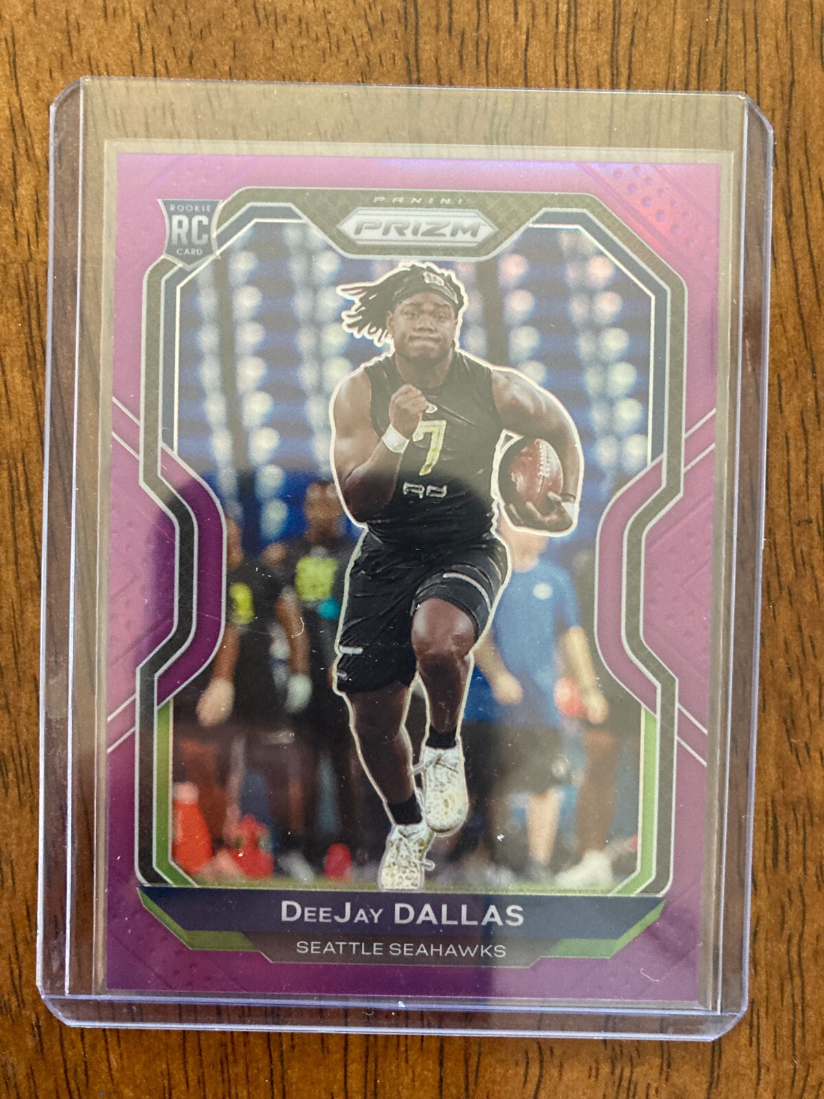 DeeJay Dallas Panini Prizm #390 Purple