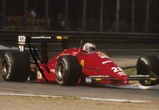 Gerhard Berger "Ferrari" autograph signed 20x30 cm picture